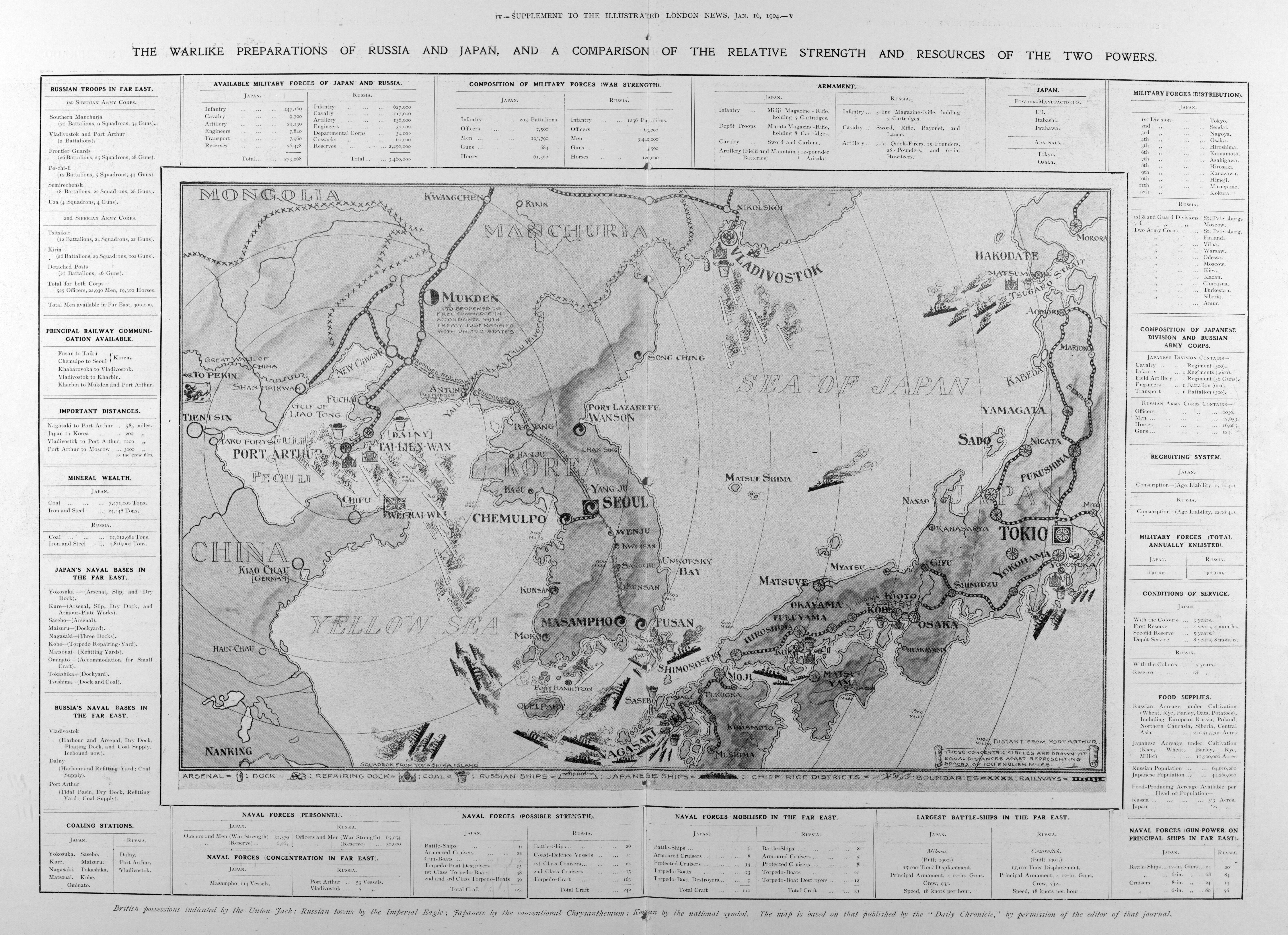 japan russia map